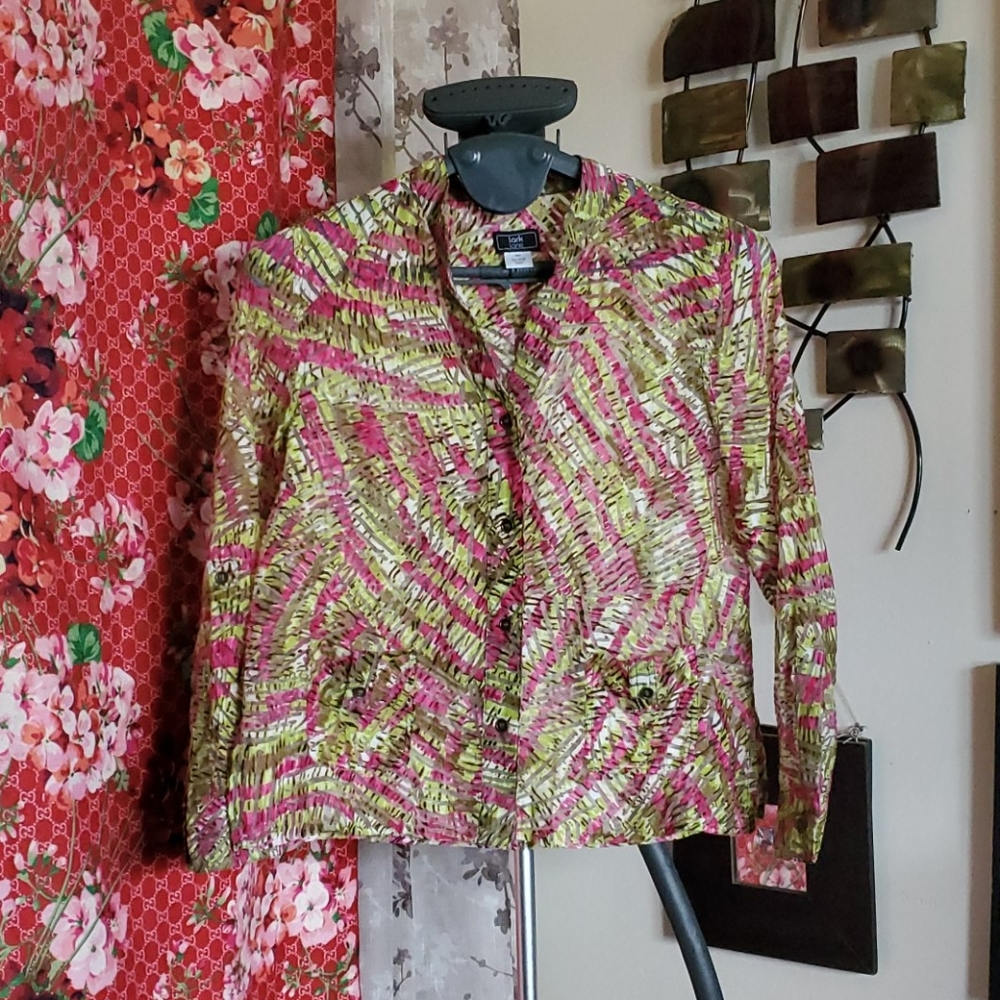 LARK LANE Sheer Shirt